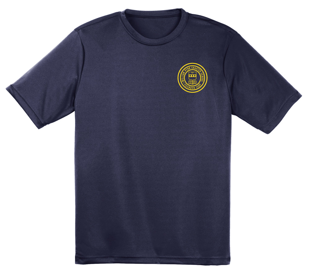 ES Sports Tech T-Shirt with School Seal