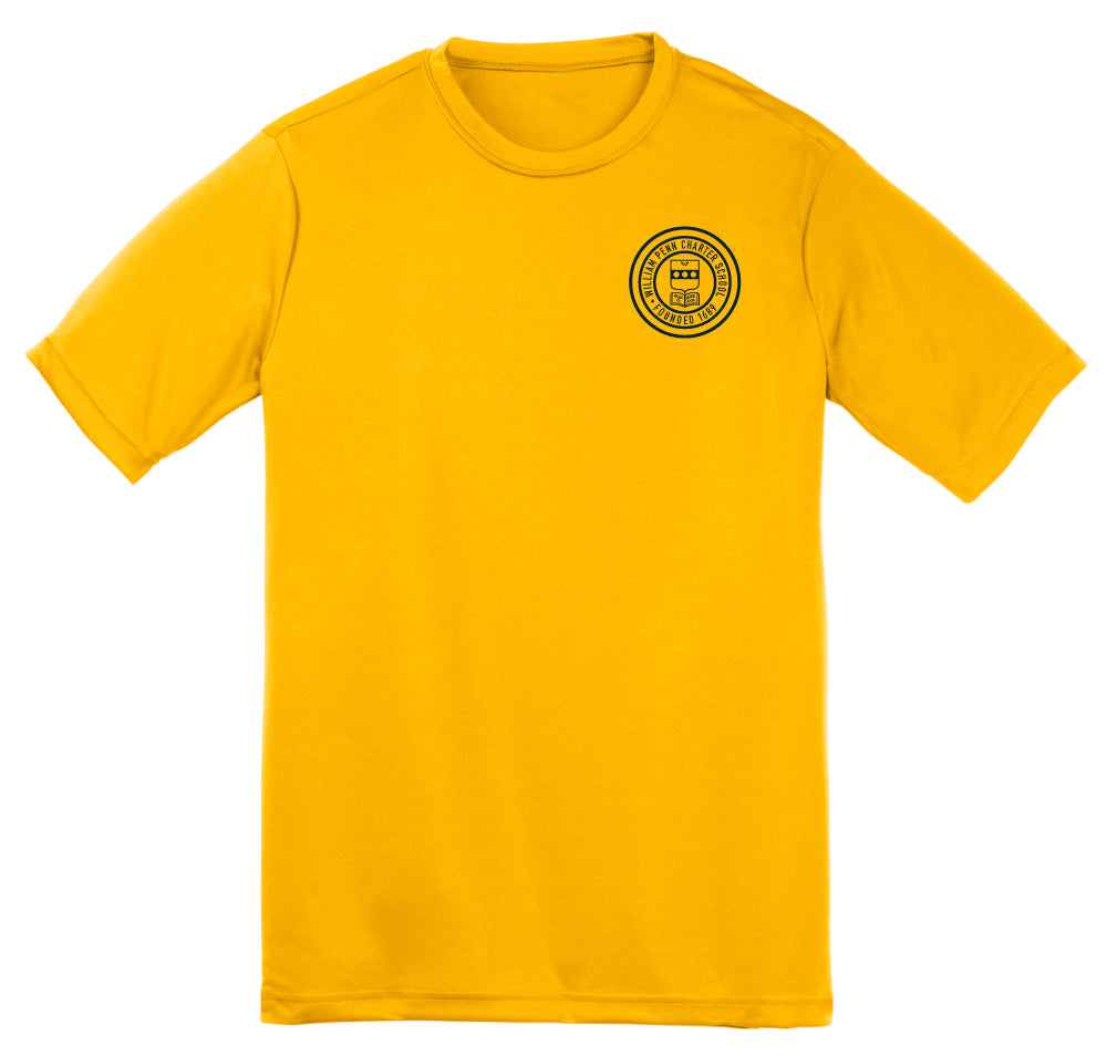 ES Sports Youth Tech T-Shirt with School Seal