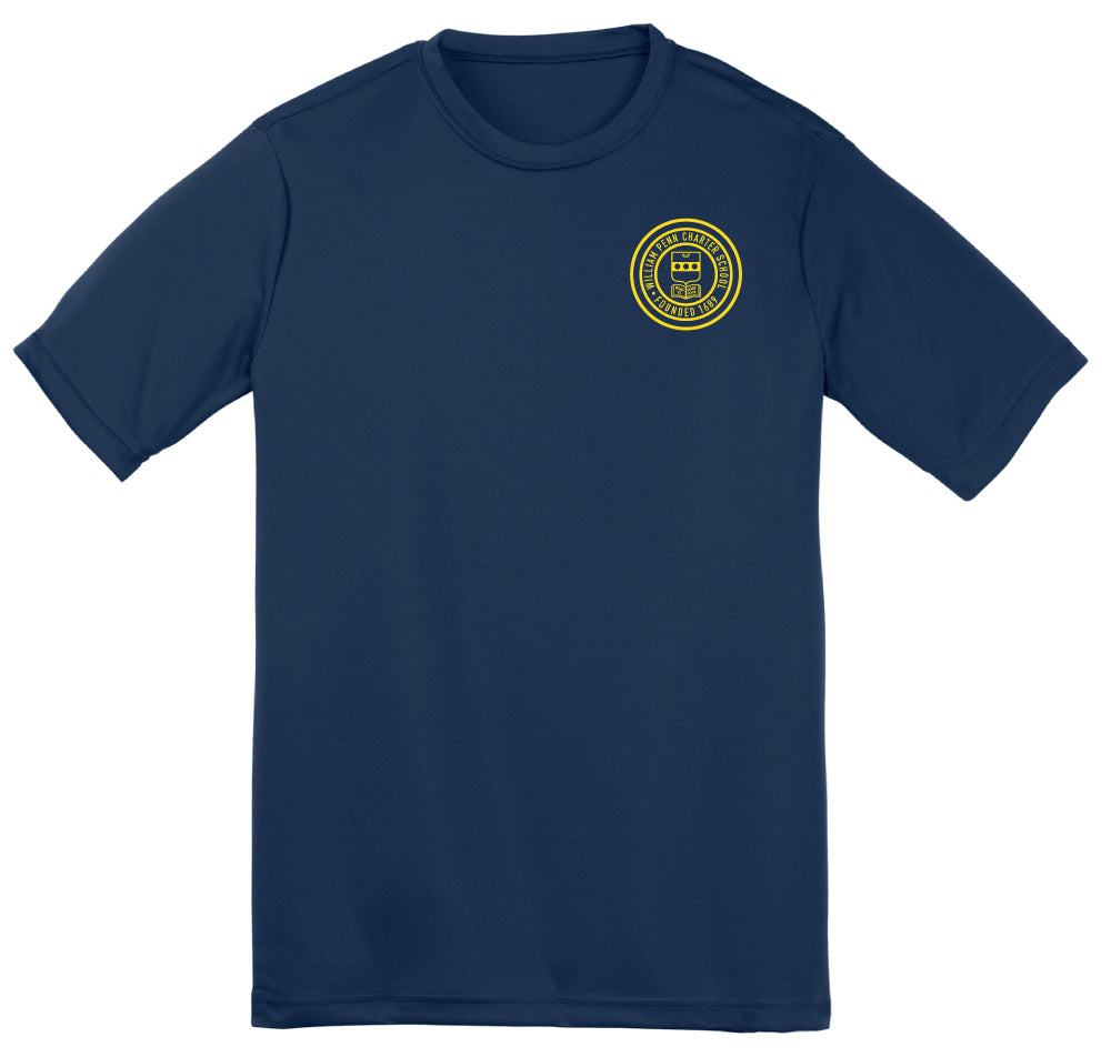 ES Sports Youth Tech T-Shirt with School Seal
