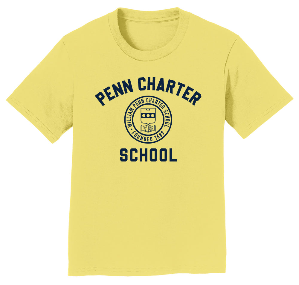 ESS Youth Circle Seal Logo Cotton T-Shirt