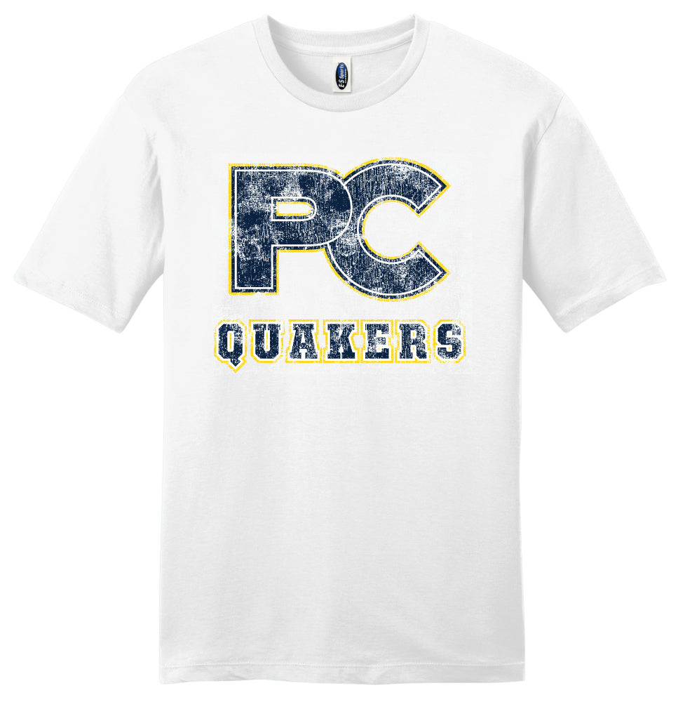 ES Sports Adult Short Sleeve T-Shirt w/"PC Quakers"