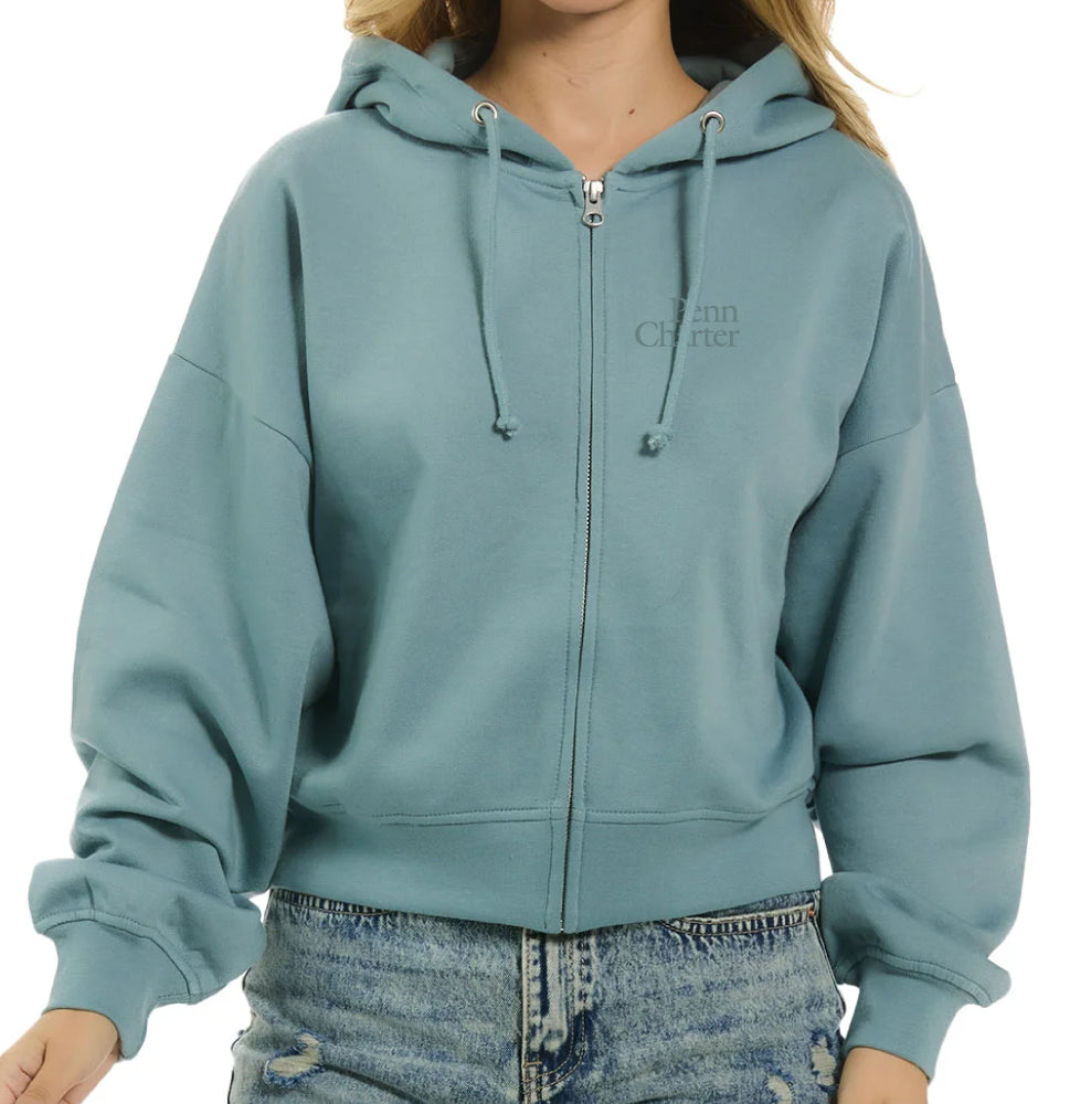 ES Sports Women's Full Zip Hooded Sweatshirt