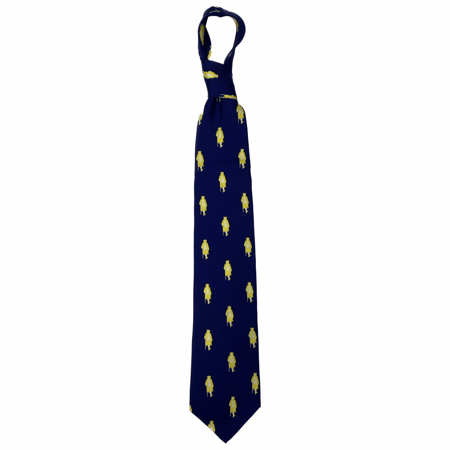 Tie w/ Yellow William Penn Blue