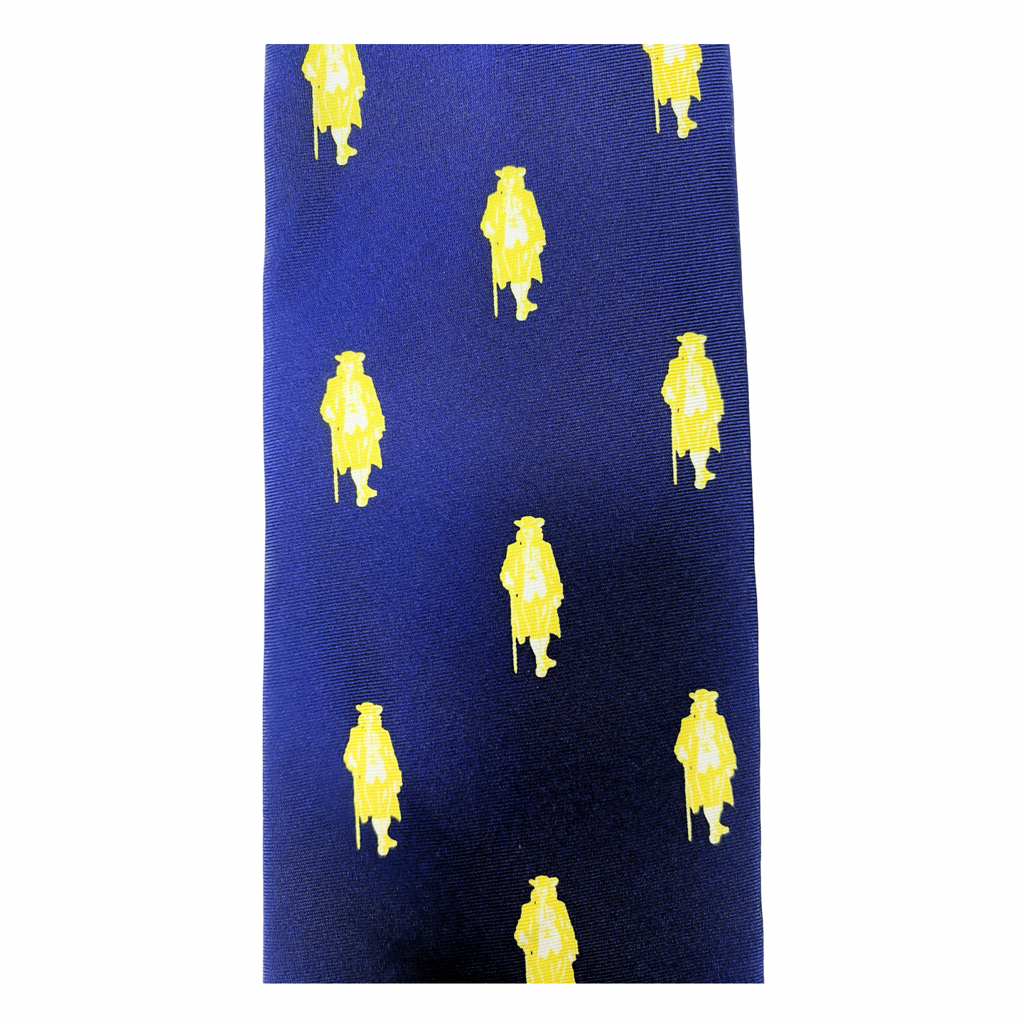 Tie w/ Yellow William Penn Blue