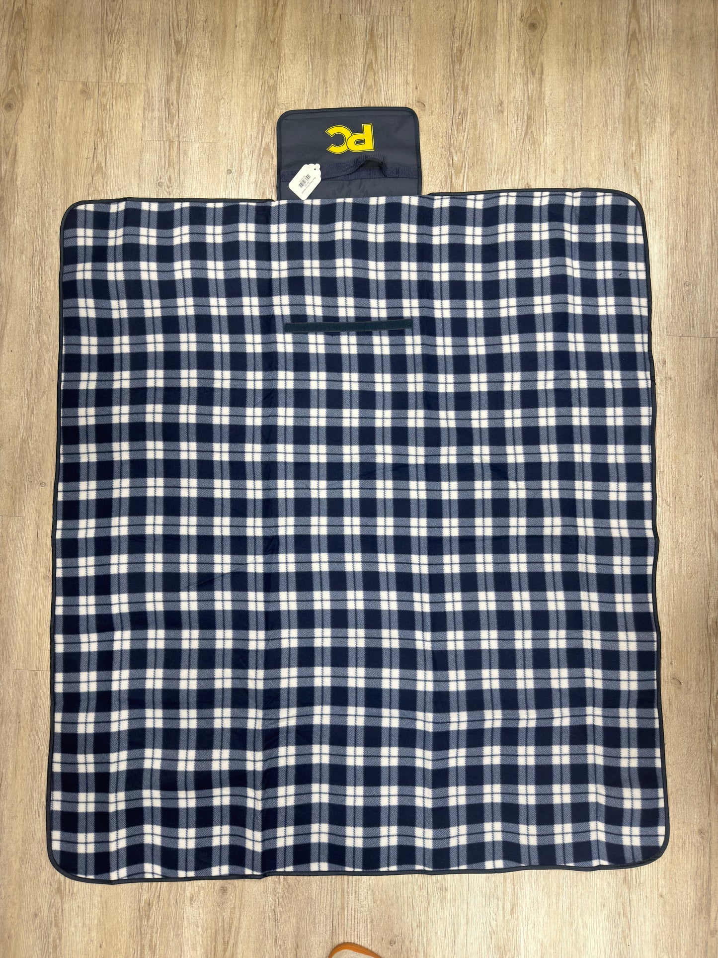 Blue Rollup Picnic Blanket