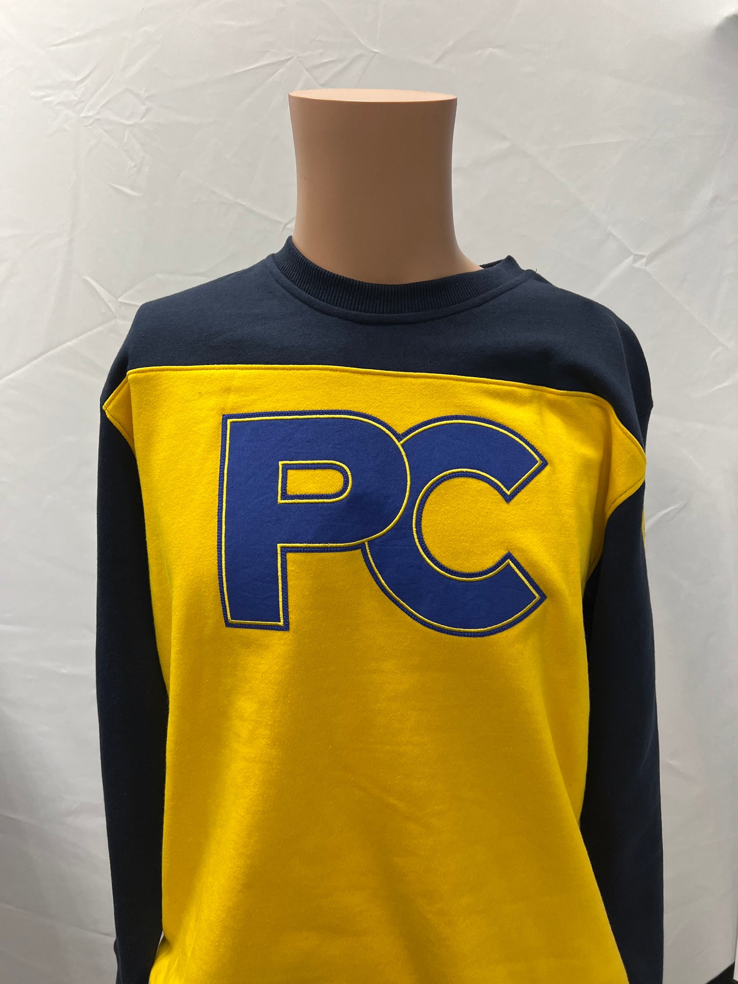 Champion Super Fan Yoke Crewneck Sweatshirt