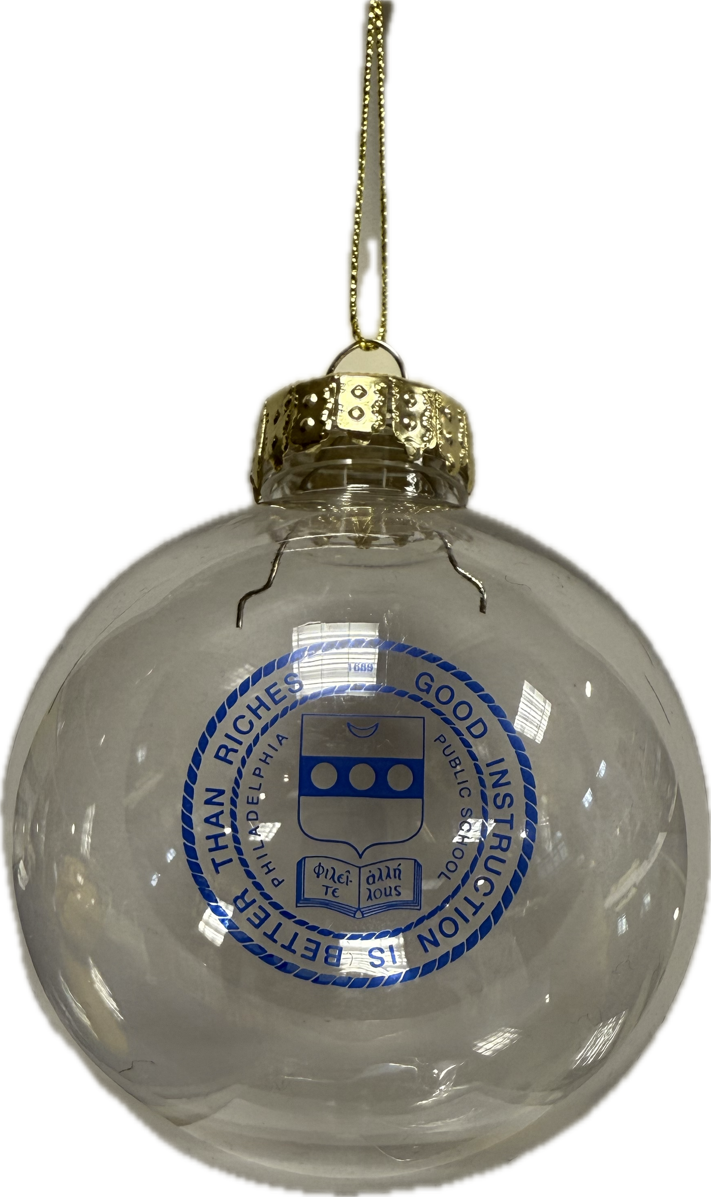 Holiday Ornament School Seal
