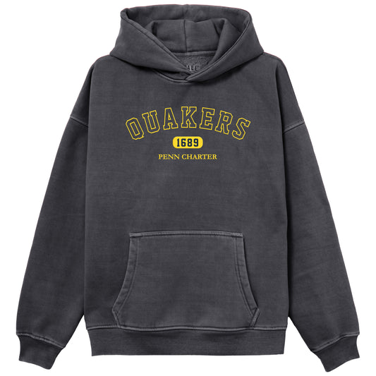 Locale Ember Pigment Dye Oversized Hood