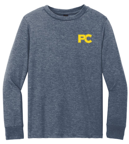 ES Sports Youth Long Sleeve Tri-Blend Tee