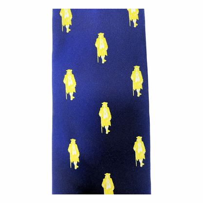 Tie w/ Yellow William Penn Blue