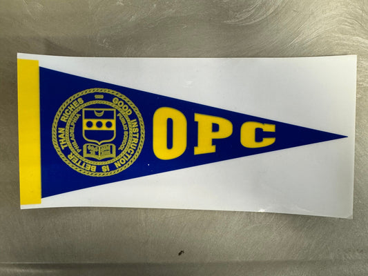 Window Decal, OPC