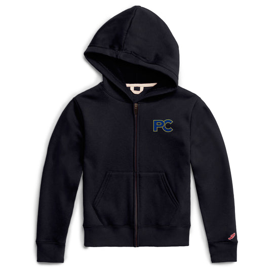 League Youth Essential Full Zip Hooded Sweatshirt