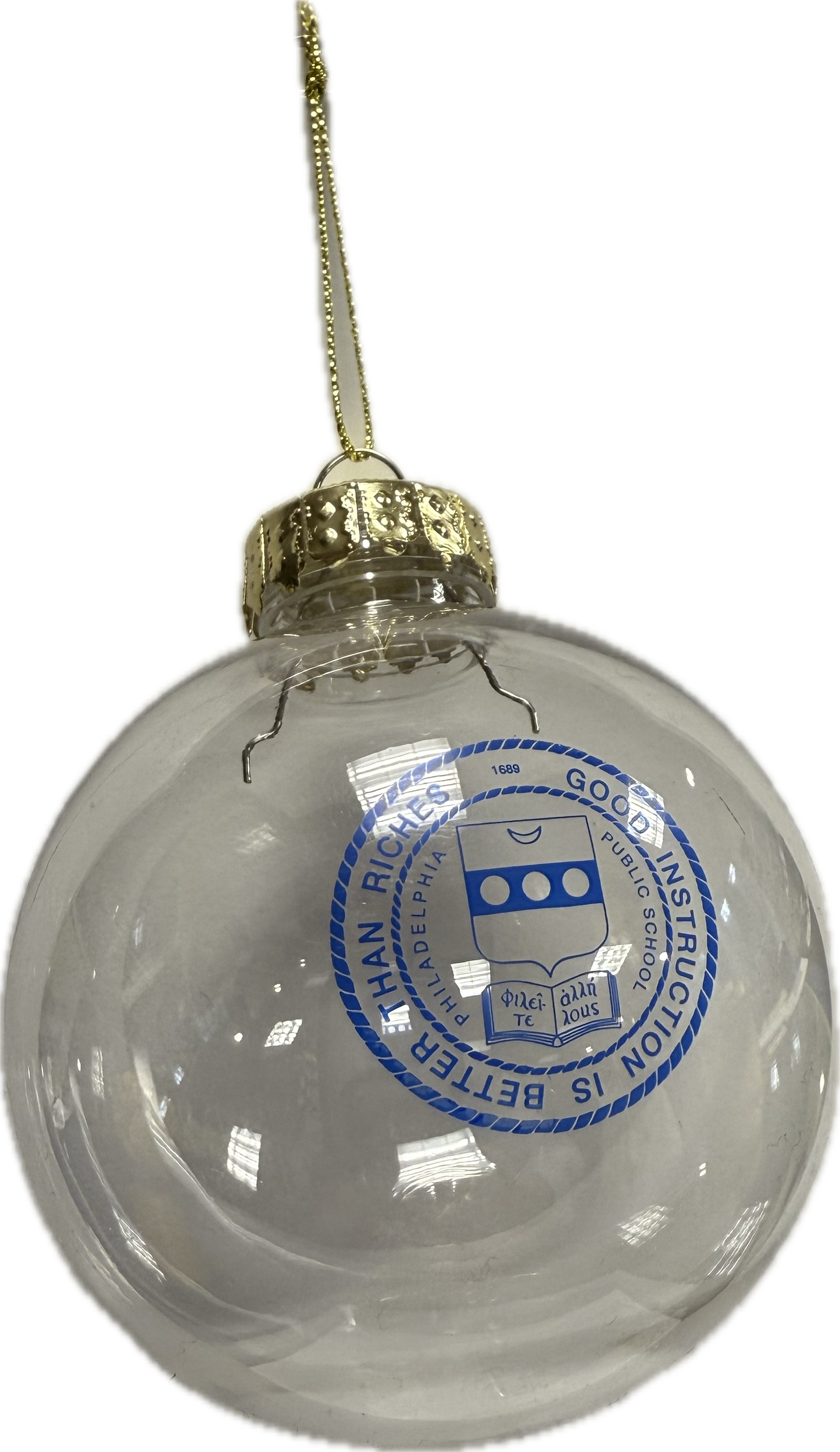 Holiday Ornament School Seal
