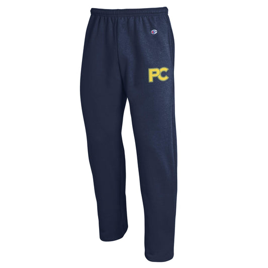 Champion Powerblend Open Bottom Pant − Marine Navy